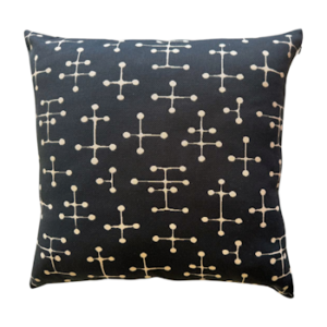 Eames Small Dot Pillow Black