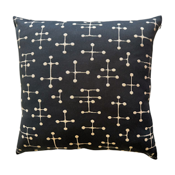 Eames Small Dot Pillow Black