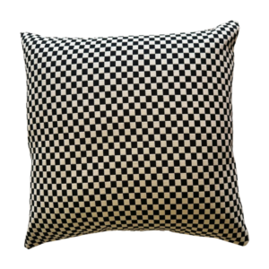 Girard Checker Black White 008 Pillow