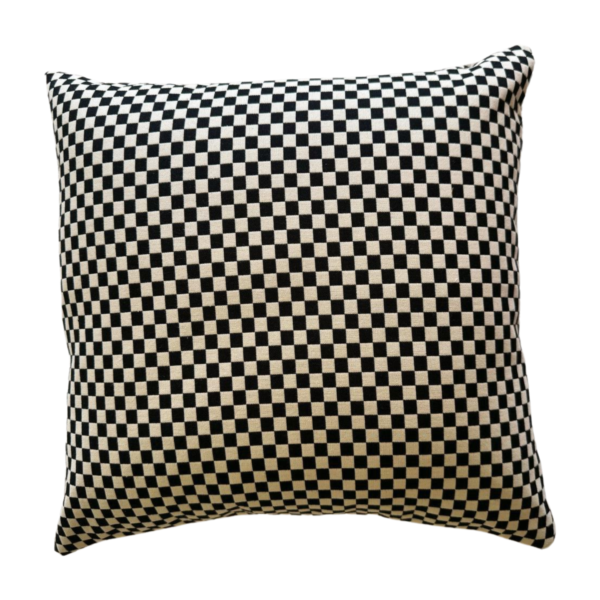 Girard Checker Black White 008 Pillow